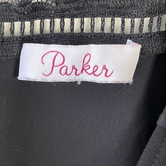 PARKER  Amber Combo Romper in Black lace small - Picture 6 of 10